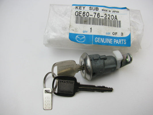 NEW GENUINE Front Left Door Lock Cylinder W/ 2 Keys OEM For 1986-1987 Mazda 626