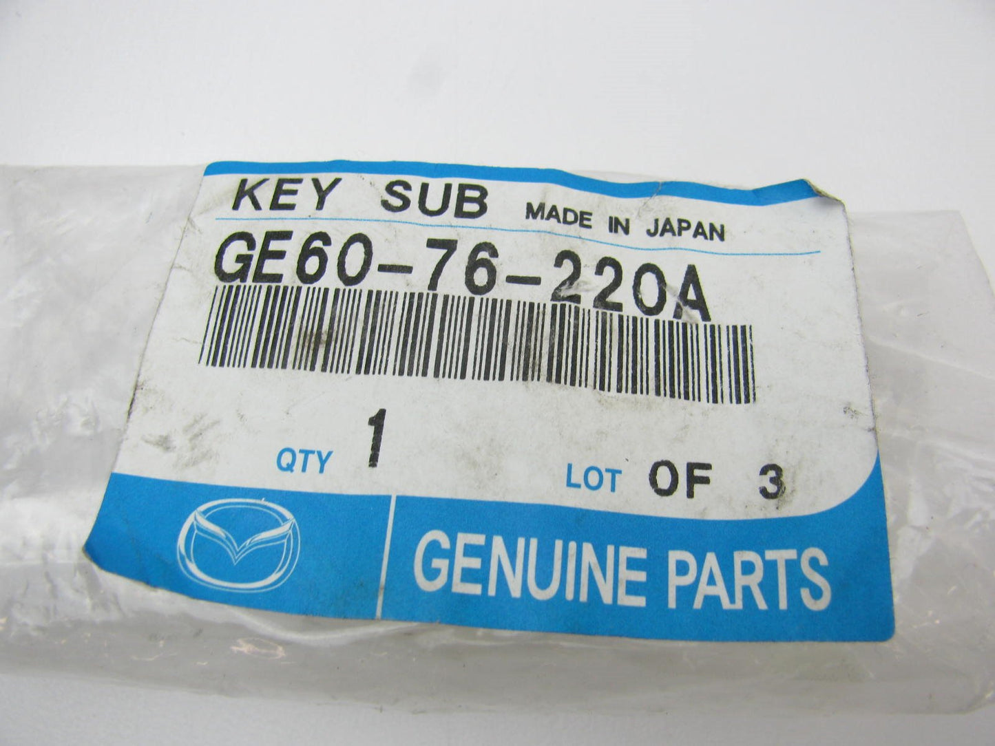 NEW GENUINE Front Left Door Lock Cylinder W/ 2 Keys OEM For 1986-1987 Mazda 626