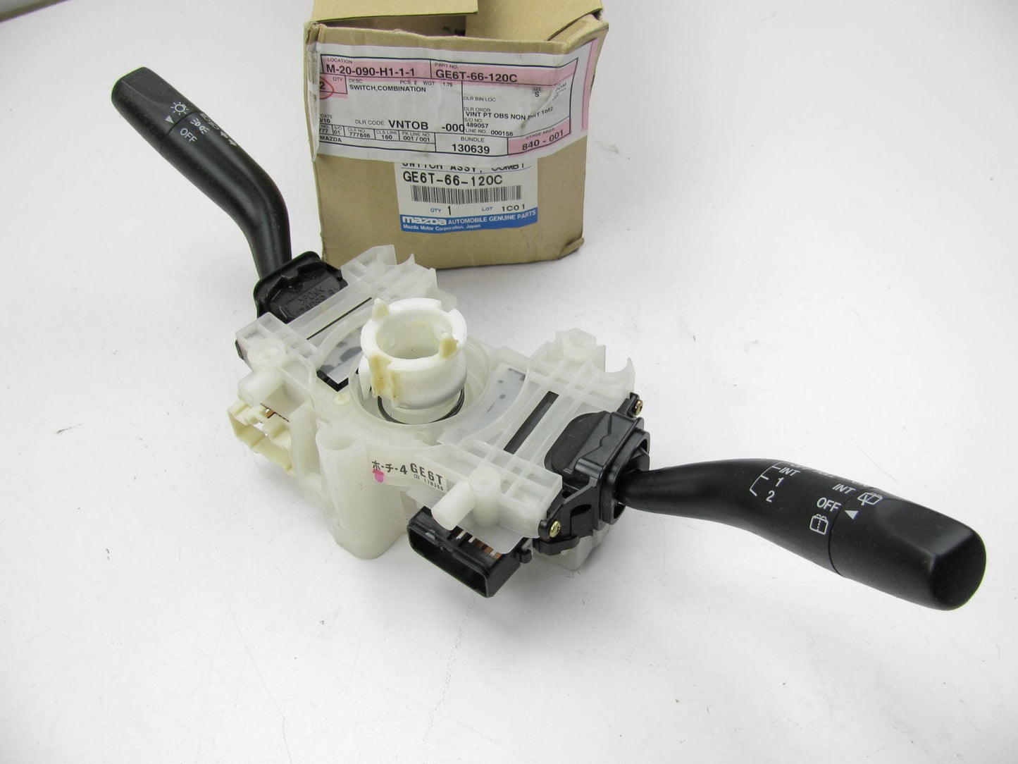 NEW - OEM Mazda GE6T66120C Combination Turn Signal Head Lamp Switch 1998 323