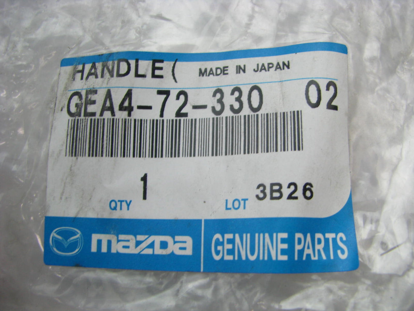 NEW - OEM Mazda GEA47233002 Rear Right Interior Door Handle 2011-2013 6