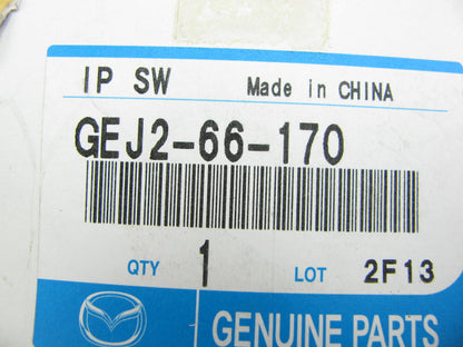 NEW - OEM Mazda GEJ2-66-170 Traction & Info Dash Switch 2011-2013 Mazda6
