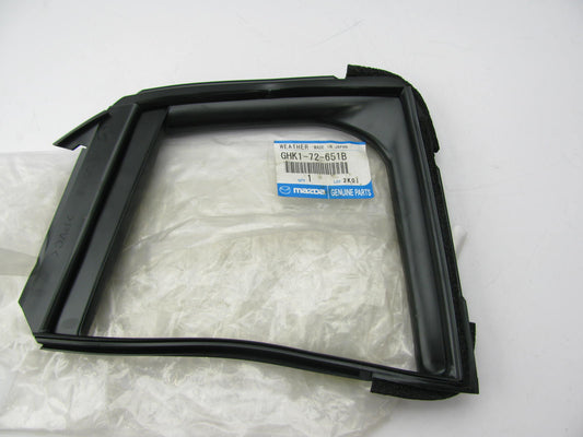 NEW - OEM Mazda GHK1-72-651B Rear Right Vent Window Weatherstrip Seal 2015-20 6