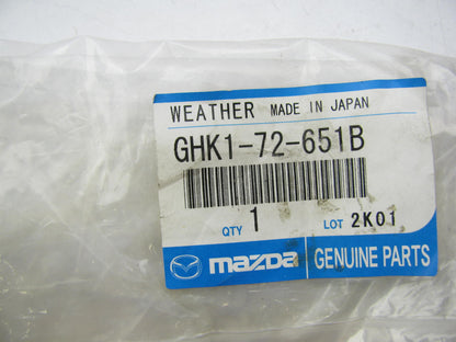 NEW - OEM Mazda GHK1-72-651B Rear Right Vent Window Weatherstrip Seal 2015-20 6
