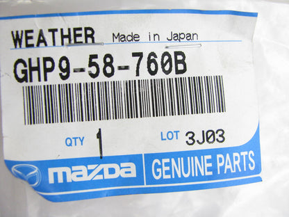 New FRONT RIGHT Door Weatherstrip Seal ON DOOR OEM For 14-17 Mazda 6 GHP958760B