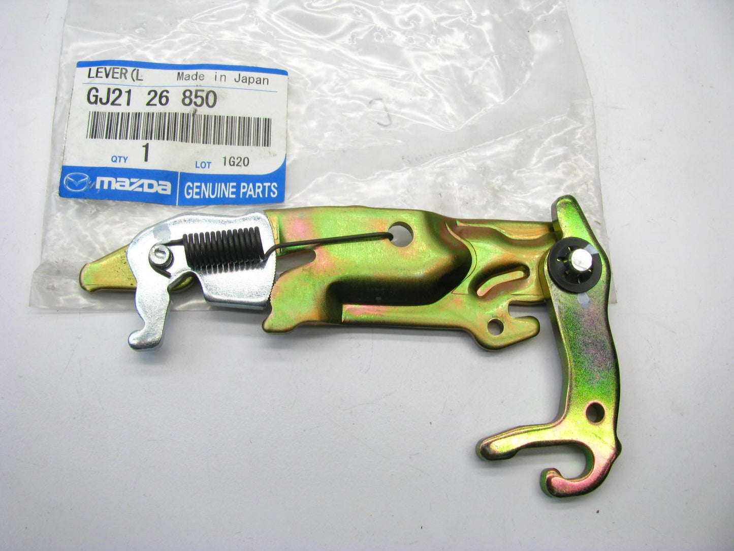 NEW - OEM Mazda GJ2126850 Rear Left Side Drum Brake Operating Lever