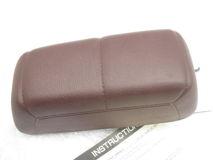 NOS Genuine OEM Mazda Center Console Lid, BURGUNDY - 1988-1992 Mazda 626, MX-3