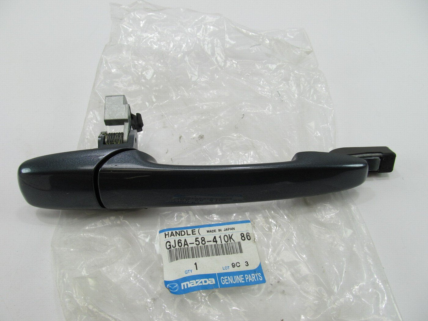 NEW - OEM Mazda GJ6A58410K86 Front Right Outer Door Handle - METRO GRAY