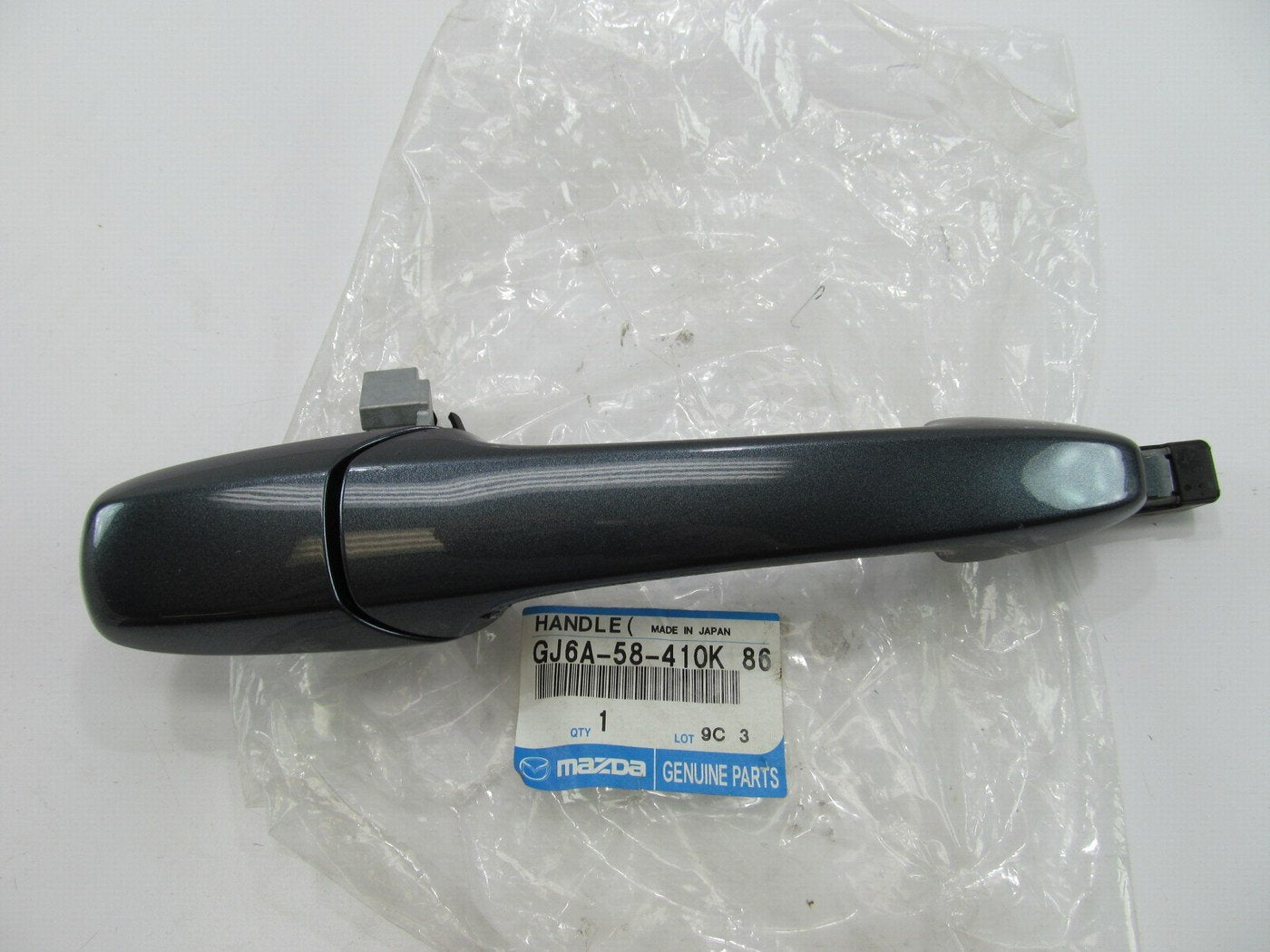 NEW - OEM Mazda GJ6A58410K86 Front Right Outer Door Handle - METRO GRAY