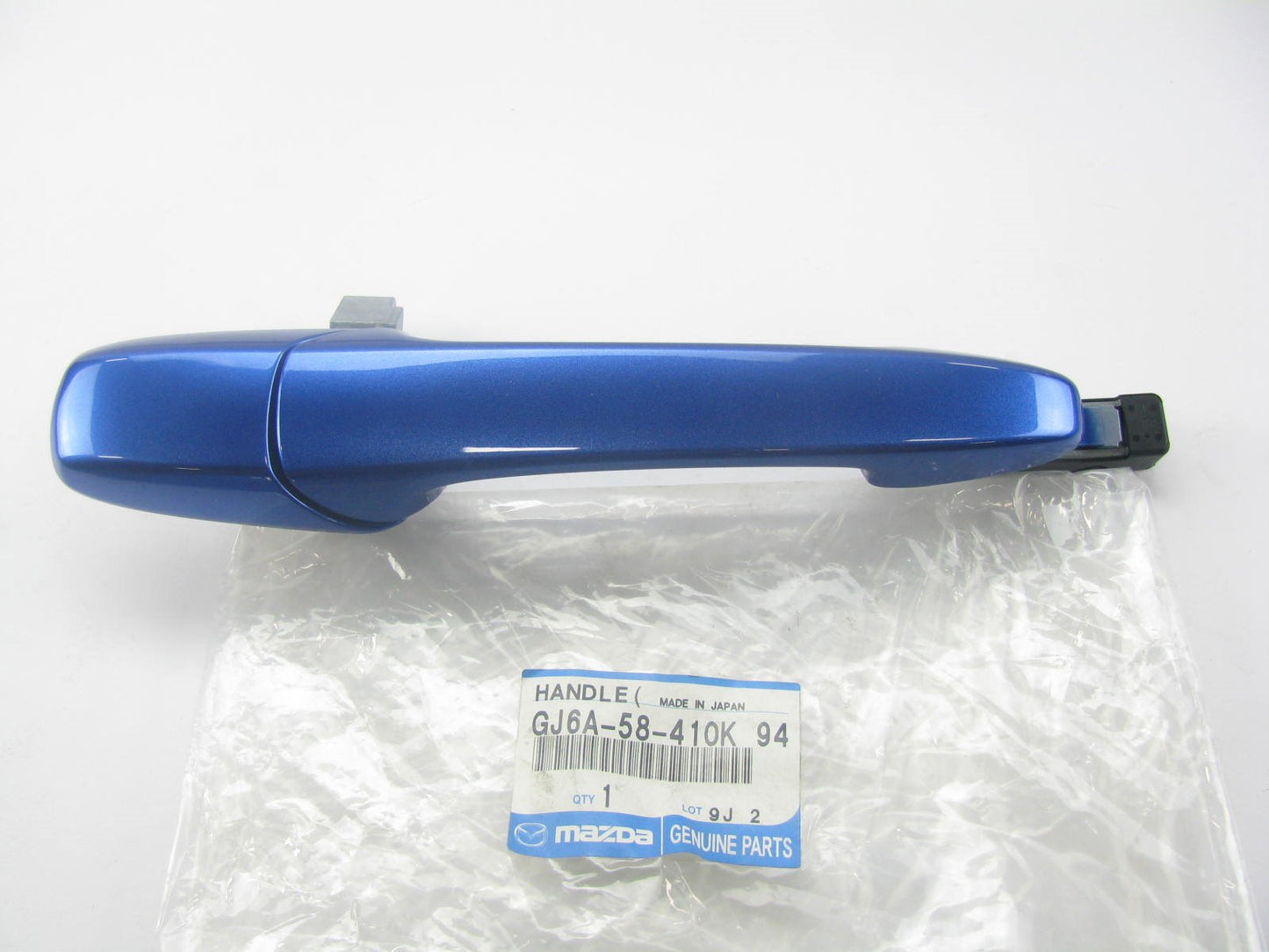 New Front Right Side Exterior Door Handle Winning Blue For Mazda GJ6A58410K94