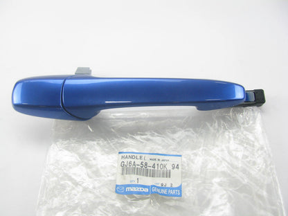 New Front Right Side Exterior Door Handle Winning Blue For Mazda GJ6A58410K94