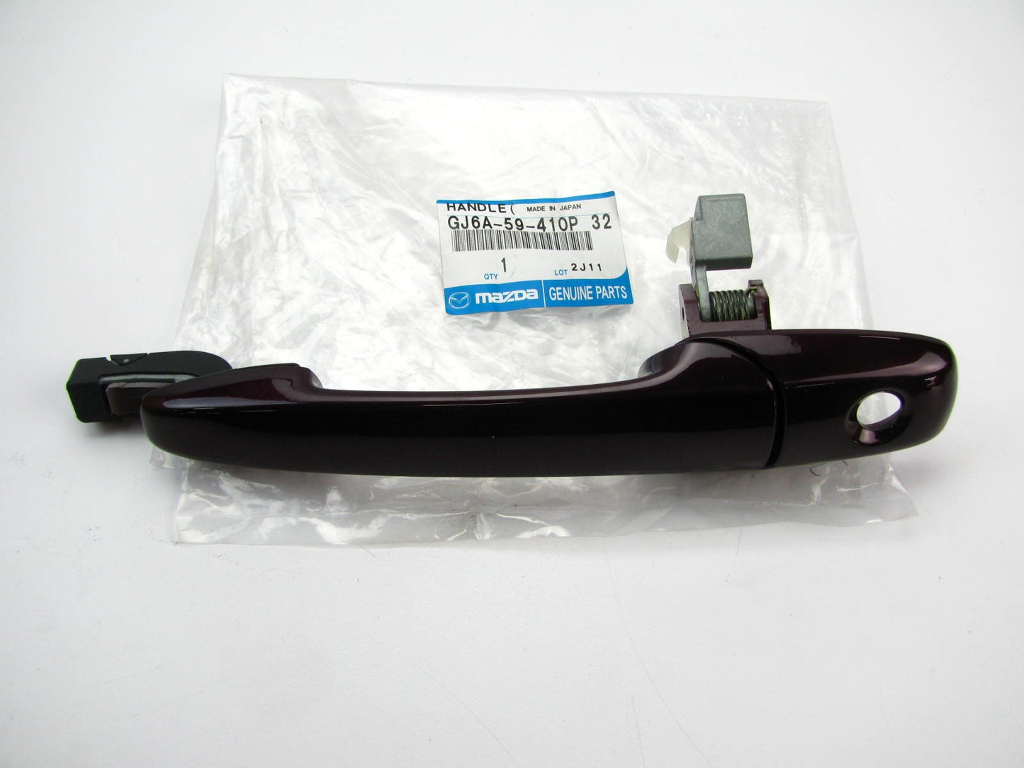 NEW Genuine OEM 2007-2008 Mazda 3 Exterior Left Door Handle PURPLE  GJ6A59410P32