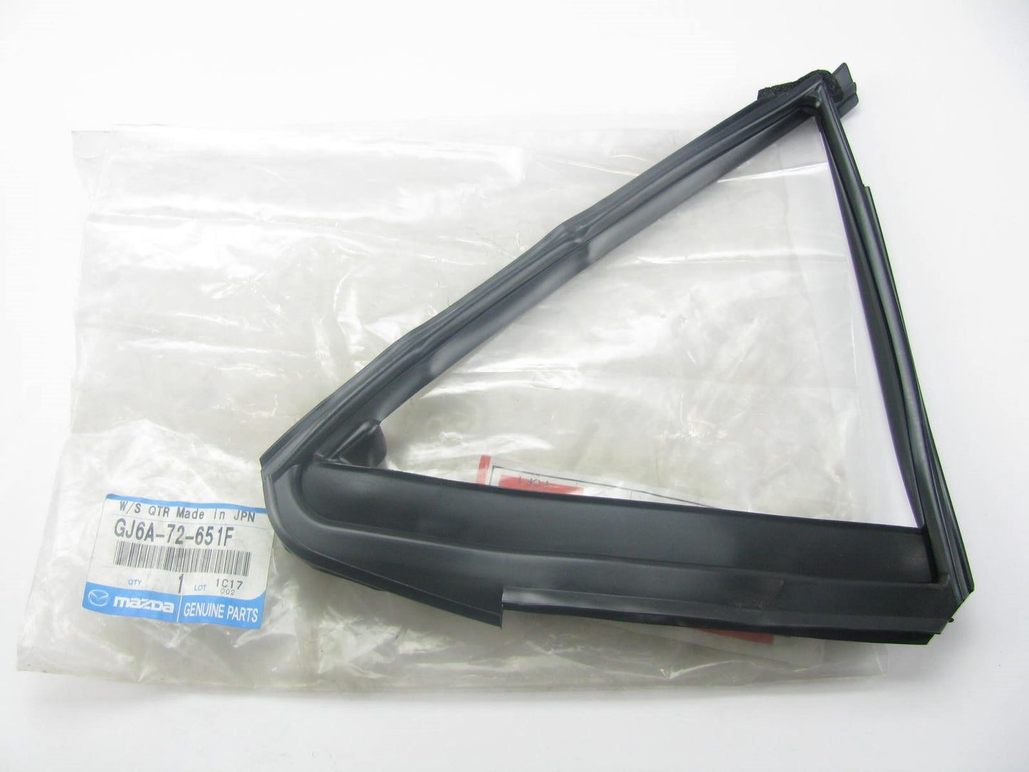 New Rear Right Door Quater Window Weatherstrip Seal For 2006-07 MazdaSpeed 6