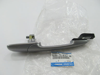 NEW GENUINE OEM Rear Left Exterior Door Handle For 2003-2008 Mazda 6  (SILVER)