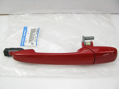 NEW - OEM GJ6A73410J87 REAR LEFT Exterior Door Handle VELOCITY RED 06-07 Mazda 6