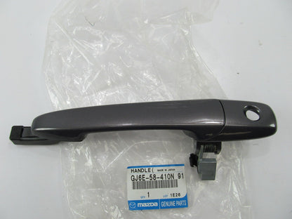 NEW - OEM GJ6E58410N91 Front Right Outer Door Handle 2007-09 Mazda 3 GALAXY GRAY
