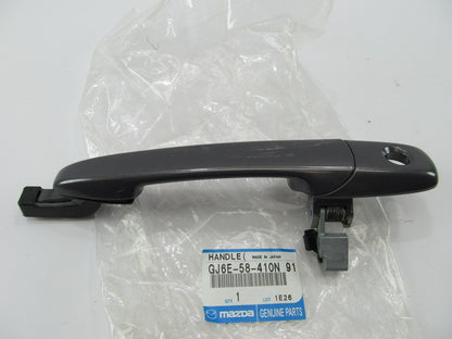 NEW - OEM GJ6E58410N91 Front Right Outer Door Handle 2007-09 Mazda 3 GALAXY GRAY
