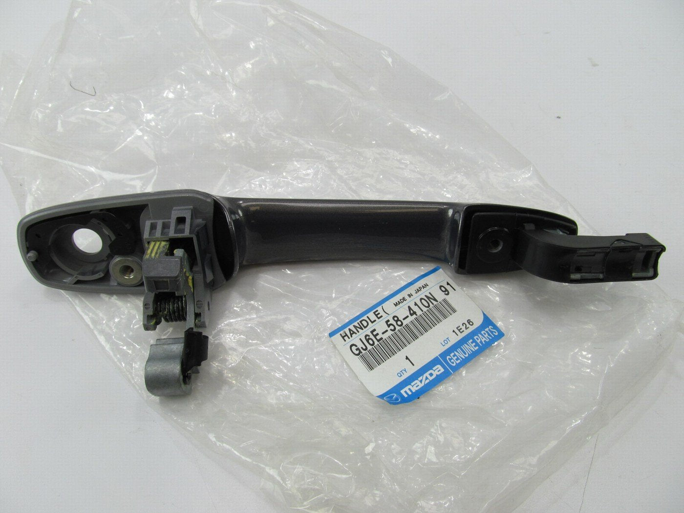 NEW - OEM GJ6E58410N91 Front Right Outer Door Handle 2007-09 Mazda 3 GALAXY GRAY