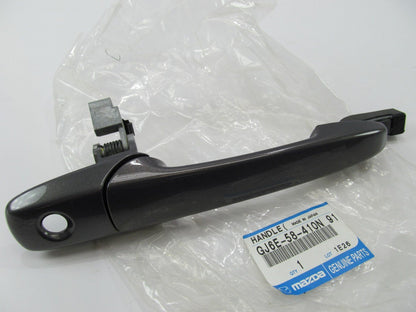 NEW - OEM GJ6E58410N91 Front Right Outer Door Handle 2007-09 Mazda 3 GALAXY GRAY