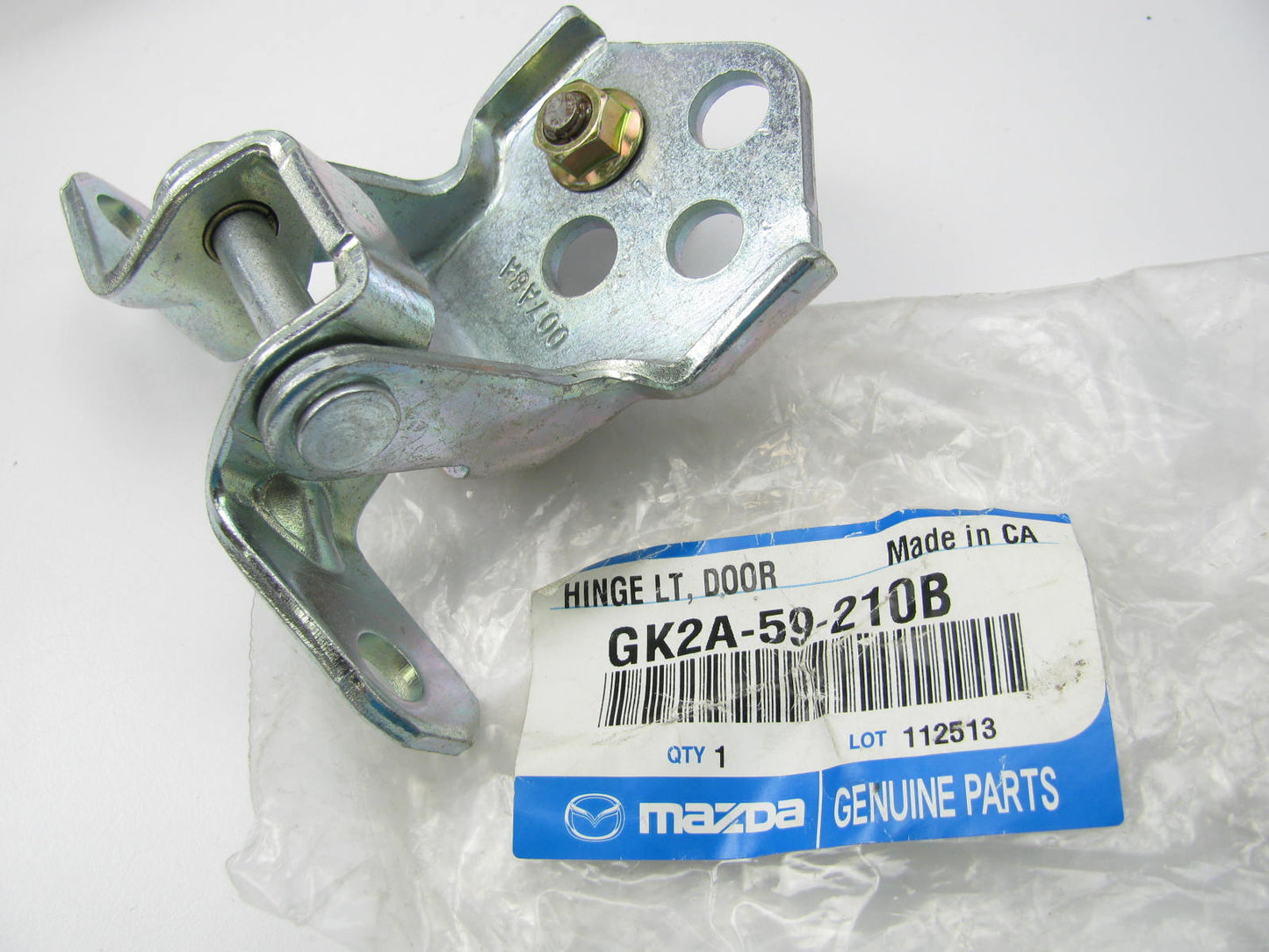 NEW GENUINE OEM GK2A-59-210B FRONT LEFT UPPER Door Hinge 2003-2008 Mazda 6
