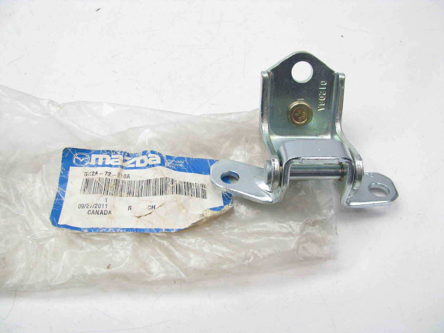 NEW - OEM GK2A72210A Front Right Upper Door Hinge For 2006-2007 Mazda 6