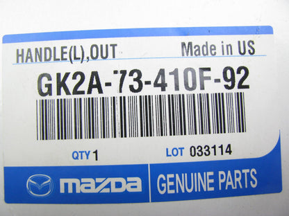 NEW GENUINE LEFT REAR Door Handle OEM For 2006-2008 Mazda 6 GRAY GK2A-73-410F-92