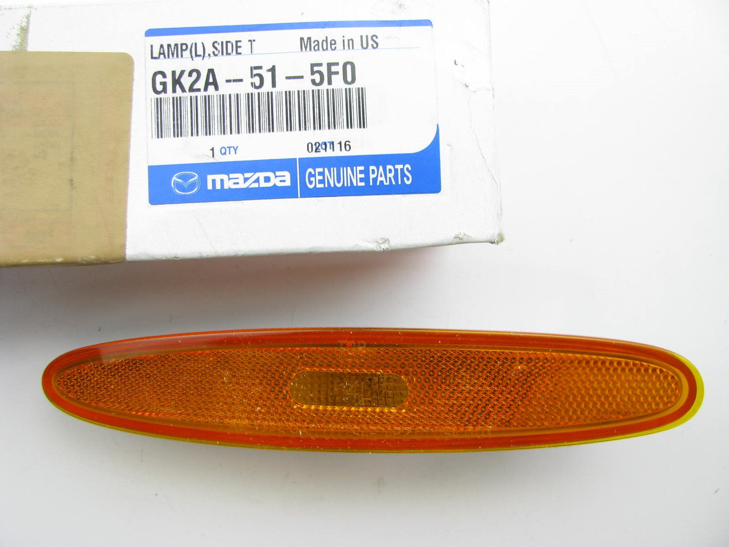 NEW LEFT Side Marker Corner Lamp Parking Light Corner Light OEM Mazda GK2A515F0