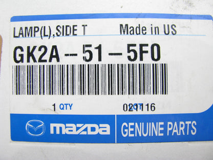 NEW LEFT Side Marker Corner Lamp Parking Light Corner Light OEM Mazda GK2A515F0