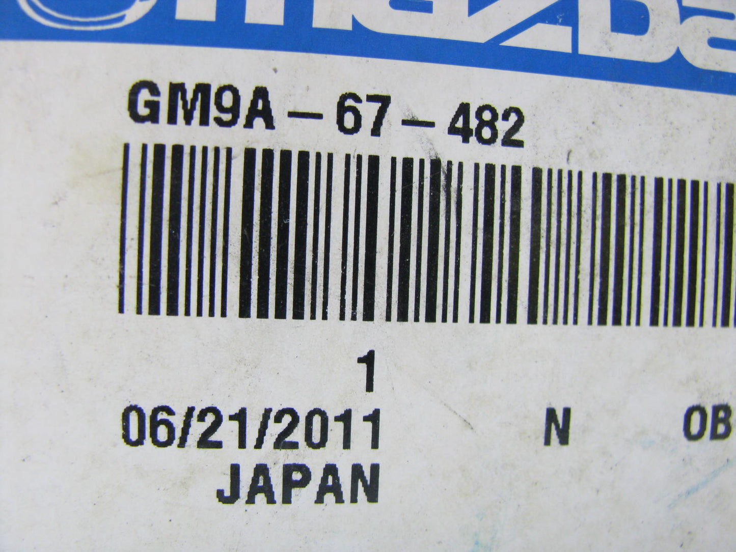 NEW GENUINE Rear Window Washer Pump OEM 2003-2013 Mazda 6 GM9A67482