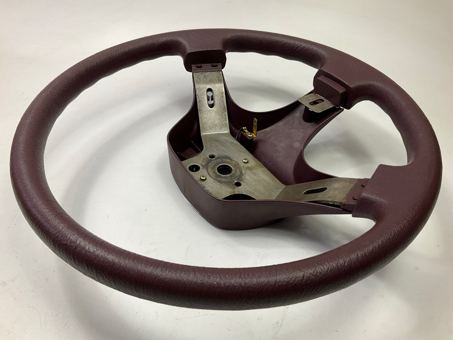 NOS Genuine OEM Mazda GN52-32-980A-19 Burgundy Steering Wheel - 1991-1992 626