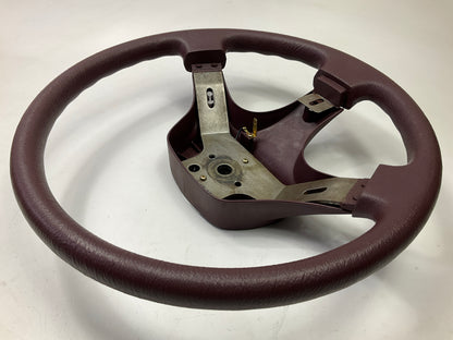 NOS Genuine OEM Mazda GN52-32-980A-19 Burgundy Steering Wheel - 1991-1992 626