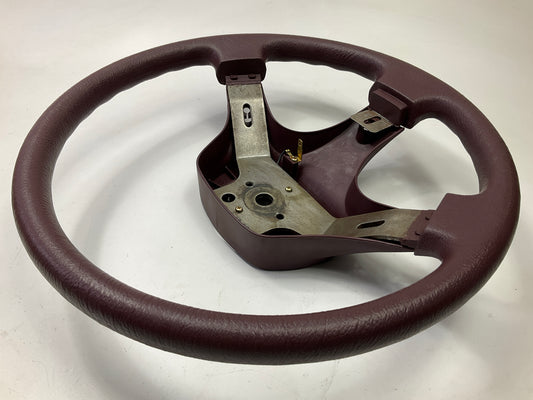 NOS Genuine OEM Mazda GN52-32-980A-19 Burgundy Steering Wheel - 1991-1992 626