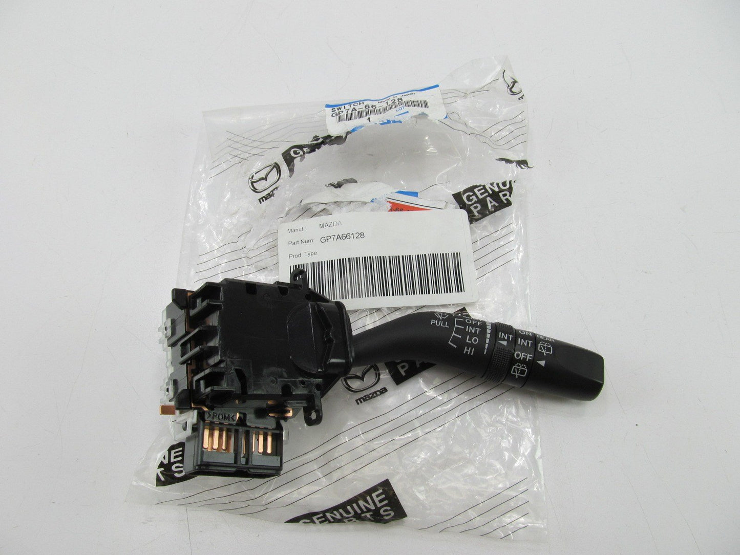 NEW - OEM Mazda GP7A66128 Windshield Wiper Switch