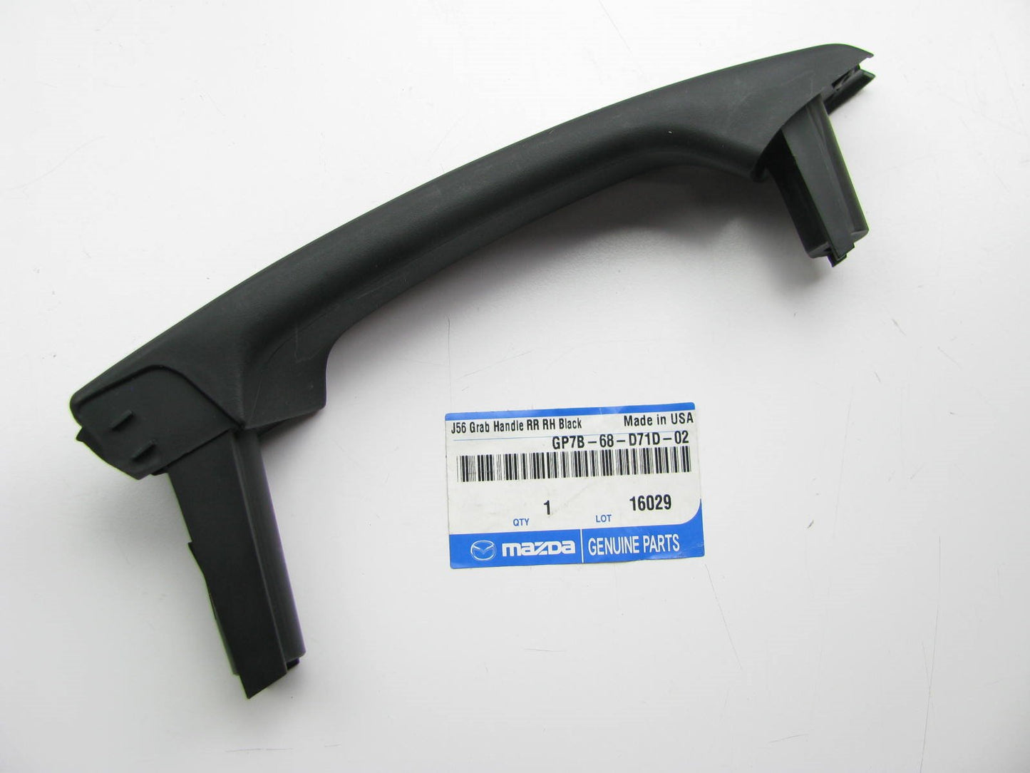 NEW - OEM Rear Right Interior Door Pull Grab Handle Black For 2007-2008 Mazda 6