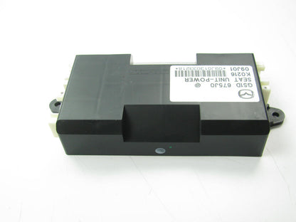 NEW - OEM GS1D675J0 Power Seat Control Module For Mazda 3 2010-2011