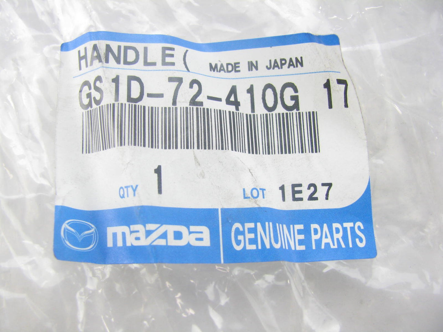 New Rear Right Side Exterior Door Handle Celestial Blue For 2010-2011 Mazda 3