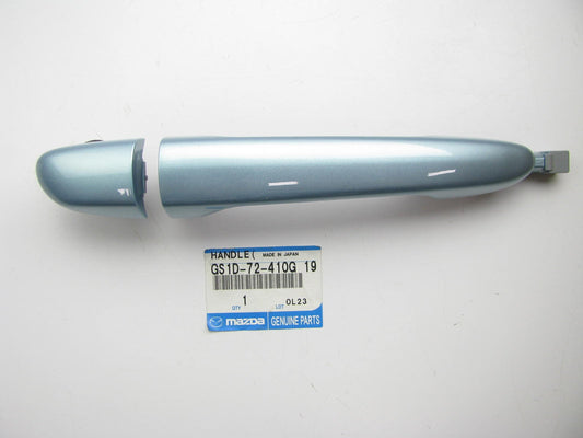 New Rear Right Side Exterior Door Handle Blue OEM For 12-13 Mazda 2 GS1D72410G19