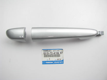 New Rear Right Side Exterior Door Handle Sunlight Silver For 2012-2013 Mazda 2