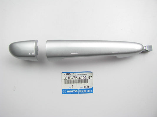 New Rear Right Side Exterior Door Handle Sunlight Silver For 2012-2013 Mazda 2