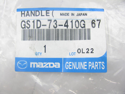 New Genuine REAR LEFT Door Outside Handle Sunlight Silver OEM For 11-12 Mazda 2
