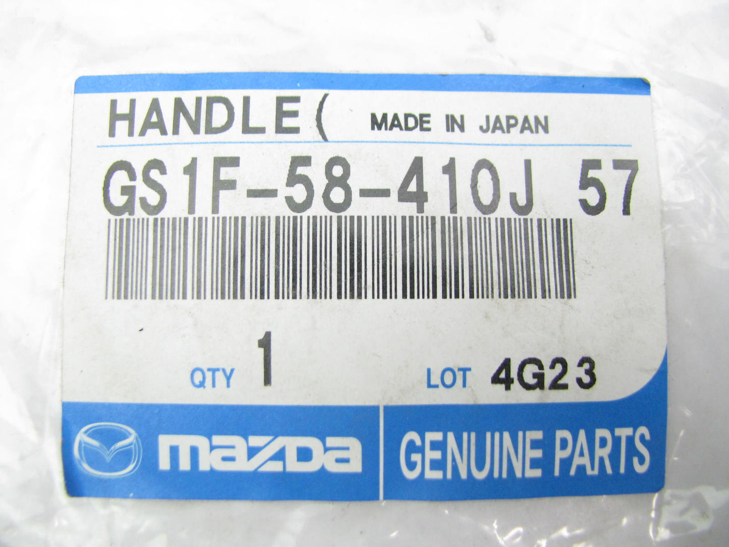 NEW - OEM Mazda GS1F-58-410J57 Front Right Outside Door Handle 2013-2014 2