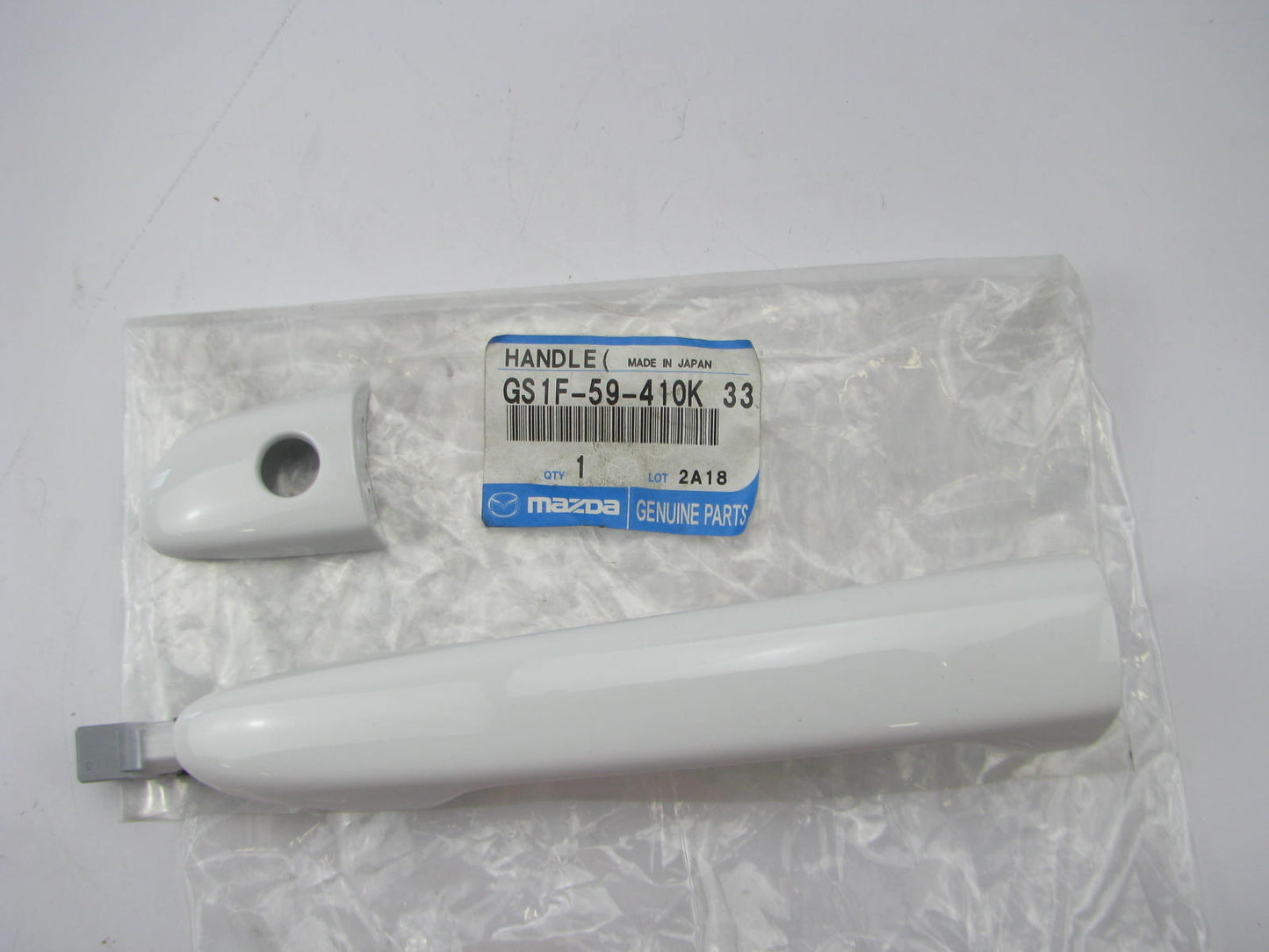 NEW - OEM GS1F-59-410K33 Front Left Outside Door Handle For  2010-2012 Mazda  3