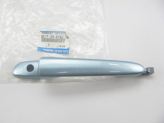 New Front Left Exterior Door Handle Blue For 2011-2012 Mazda 2 GS1F59410J19
