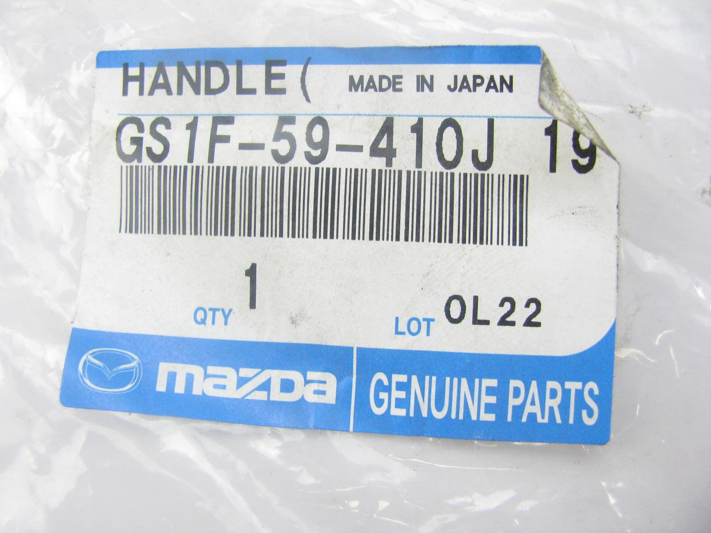 New Front Left Exterior Door Handle Blue For 2011-2012 Mazda 2 GS1F59410J19
