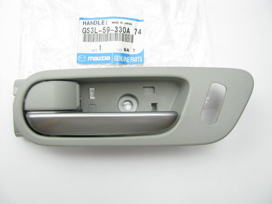 NEW OEM 09-10 Mazda 6 Front Left Side Interior Door Handle SILVER / GRAY