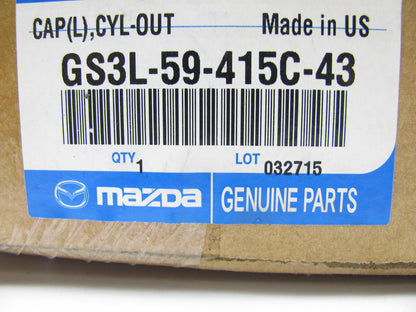 NEW OEM GS3L-59-415C-43 REAR LEFT Door Handle Cap - RED CANDY 11-13 Mazda 6