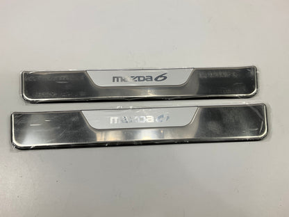 Mazda GS3L-V1-370 Door Sill Trim Plate, Blue MAZDA6 LED Lighted, 10-13 Mazda 6