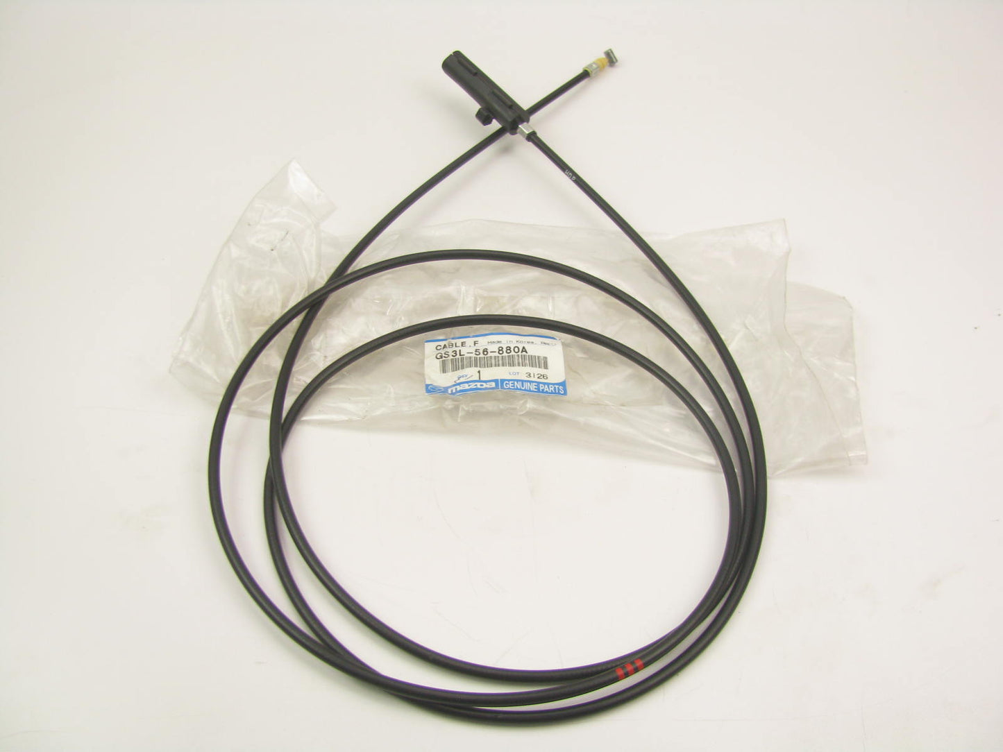 NEW - OEM GS3L56880A Fuel Tank Filler Door Cable 2009-2013 Mazda 6