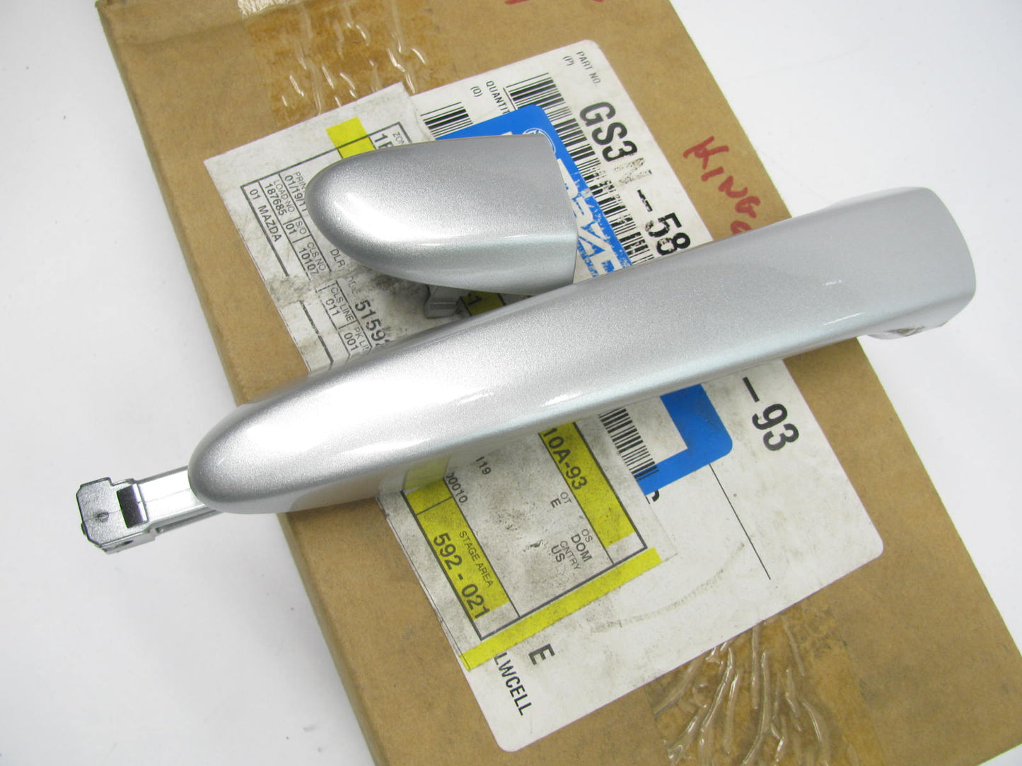 NEW - OEM Mazda GS3N-58-410A-93 Front Right Outside Door Handle 2009-2010 6