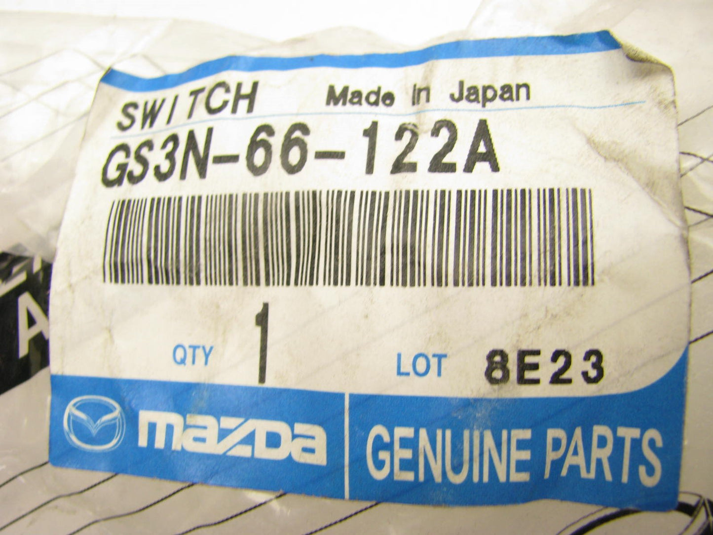 Mazda GS3N-66-122A Headlight Lamp Turn Signal Switch (WITH AUTO, W/O FOG)