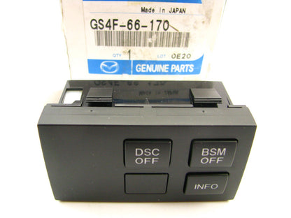 New Blind Spot Monitor Info Stability Control DSC Switch OEM For 09-10 Mazda 6